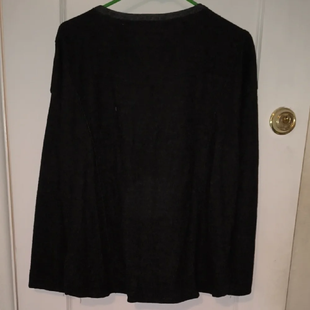 NWT Hem & Thread | Black Crew Neck Sweater - Picture 5 of 5